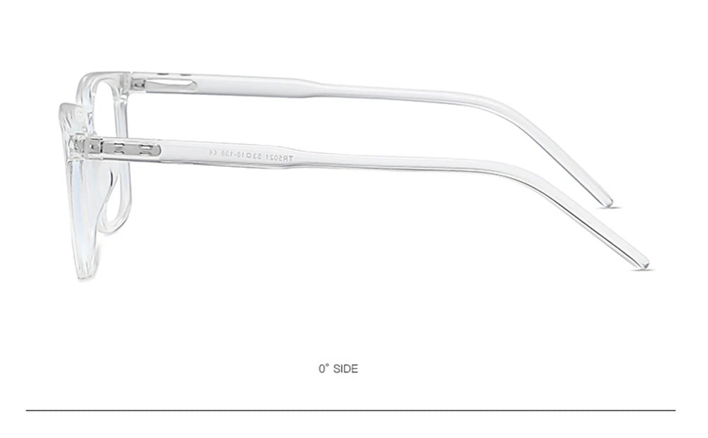 2025 Trending Blue Light Blocking Men's Glasses Gaming TR90 Matte Black Anti Ray Eyeglasses Computer Transparent Fashion Eyewear