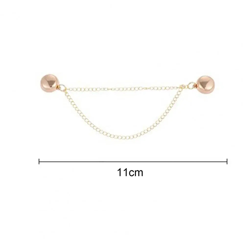 2Pcs Multi-Function Magnetic Clothing Clips Multi-Purpose Colorful Pinless Brooch Clothes Hijab Magnet Pins Magnetic Button Clip