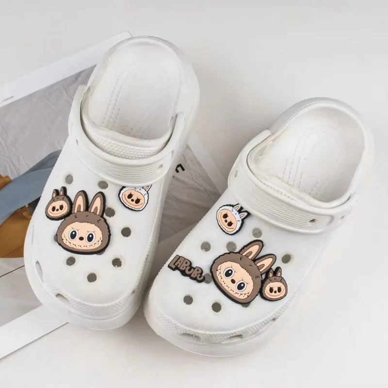 Jibbitz Cute Vibrant Cartoon Shoe Charms Set Fashion PVC DIY Accessories for Men & Women Parties & Birthday Gifts