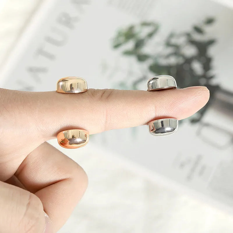 1pc Mini Round Magnetic Shawl Fixed Buckle Pins Hijab Clip Dual-use Safety Pins For Scarf Cardigan Brooch Headscarf Accessories