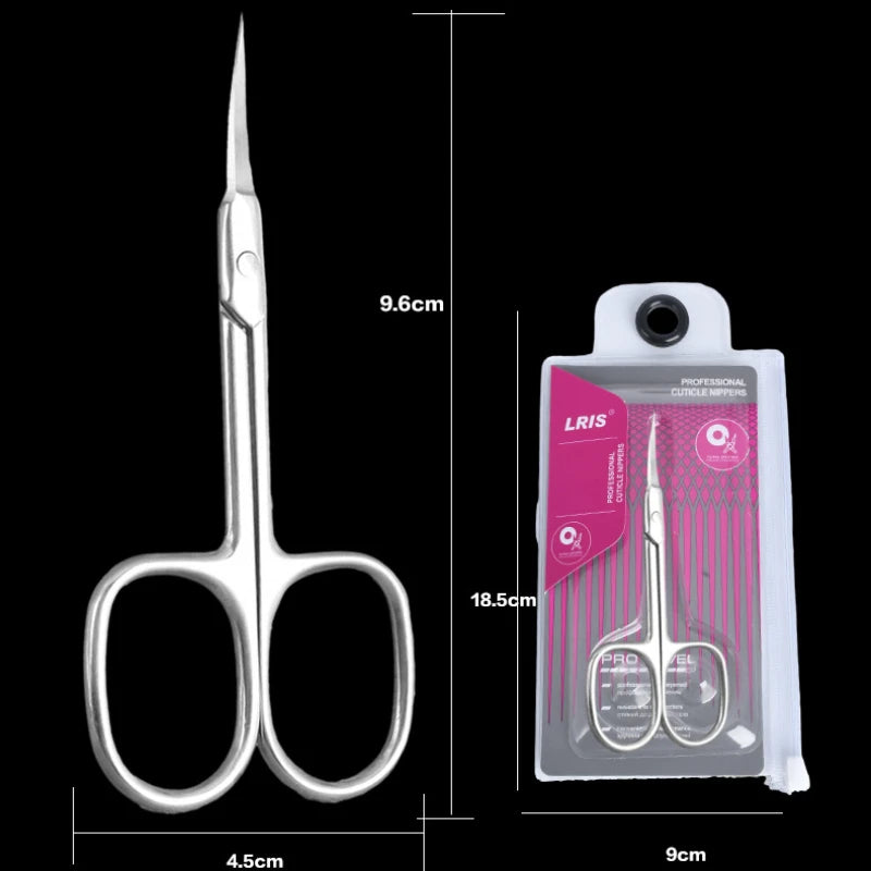 New Stainless Steel Cuticle Trimmer Professional Nail Nipper Remover for Fingernails