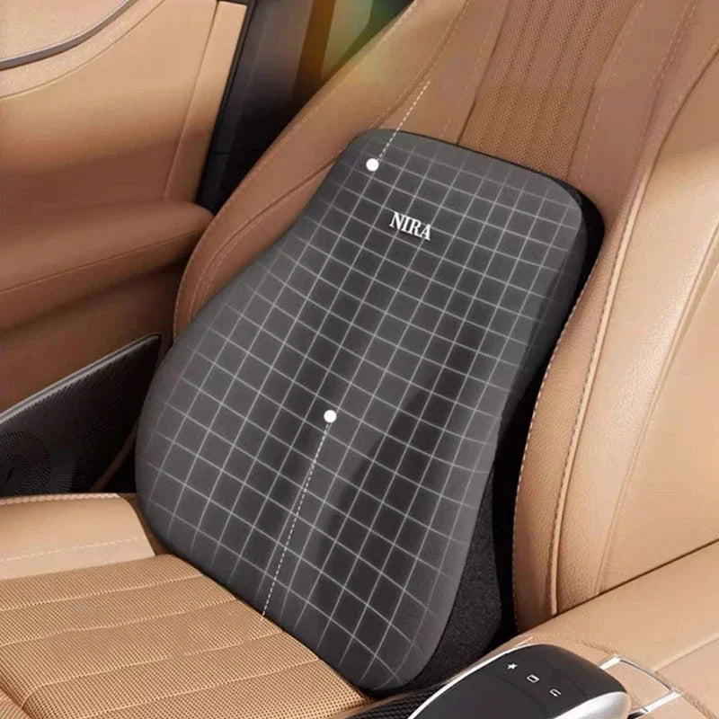 2025 Car Memory Foam Headrest Set Car Neck Pillow Car Lumbar Waist Cushion Waist Support Car Seat Pillow Accessories Tools