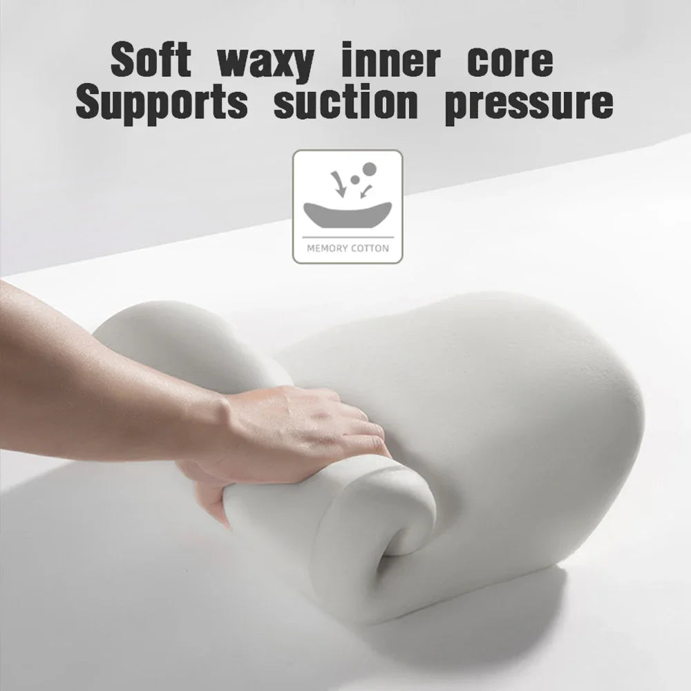 2025 Car Memory Foam Headrest Set Car Neck Pillow Car Lumbar Waist Cushion Waist Support Car Seat Pillow Accessories Tools