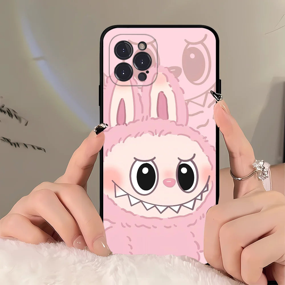 LUBUBU C-cUTE Phone Case For IPhone 15 14 11 12 13 Mini Pro XS Max Cover 6 7 8 Plus X XR SE 2020 Funda Shell