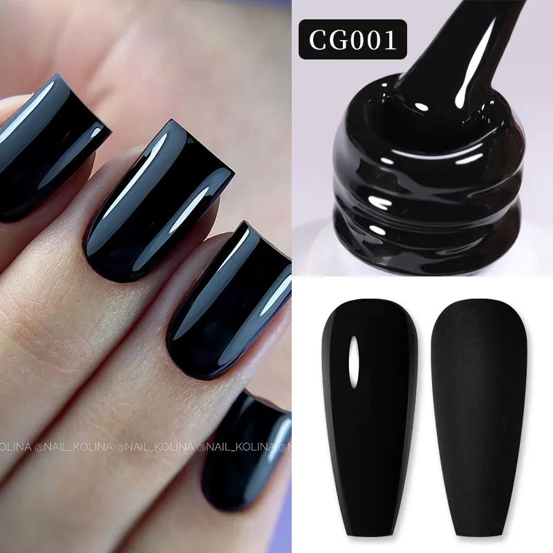 BORN PRETTY 10ml Glitter Silver Liner Paint Gel Nail Polish Line Stripe Gel Vernis Semi Permanent for Drawing Line French Nails