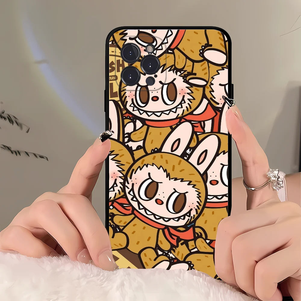 LUBUBU C-cUTE Phone Case For IPhone 15 14 11 12 13 Mini Pro XS Max Cover 6 7 8 Plus X XR SE 2020 Funda Shell