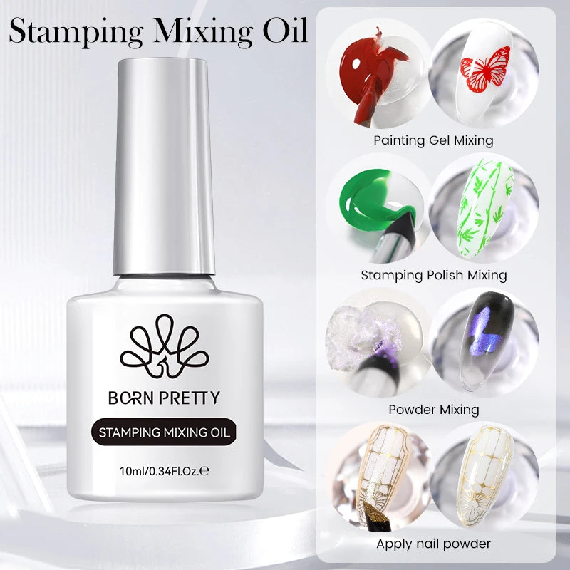 BORN PRETTY 10ml Super Shining Reflective Cat Magnetic Gel Ultra Shine Glitter Red Silver Soak Off UV LED Gel Nail Art Varnish