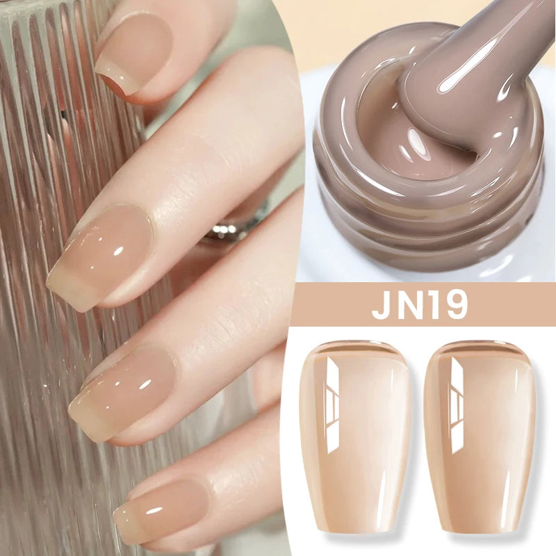 BORN PRETTY 10ml Flow Light White Cat Magnetic Gel Nail Polish Ultra Shine Soak Off UV Gel Mirror Glass Cat Magnet Gel Varnish