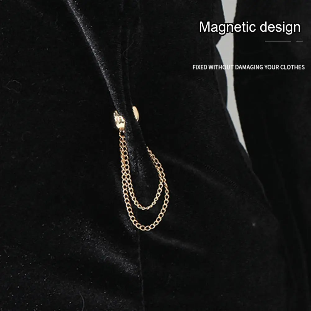 2Pcs Multi-Function Magnetic Clothing Clips Multi-Purpose Colorful Pinless Brooch Clothes Hijab Magnet Pins Magnetic Button Clip