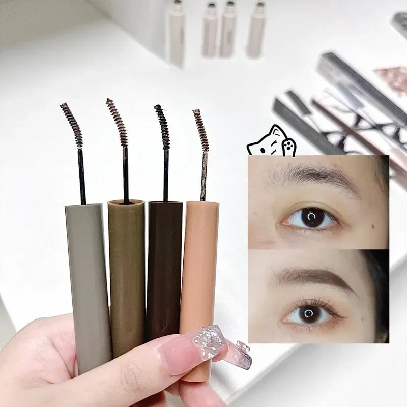 Natural Eyebrow Enhancer Dye Gel Tint Set Waterproof Long Lasting Quick Dry Dyeing Brow Tattoo Tinted Cream Brow Makeup Cosmetic