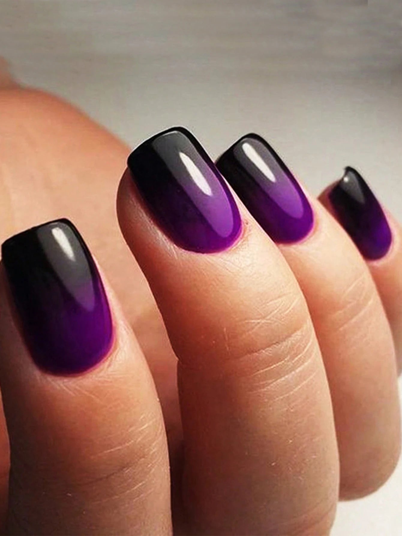 ARTAUG 24PCS Press On Nails Short Almond Wine Red High Saturation Fake Press On Nails Korean Press On Nails Valentine'S Day