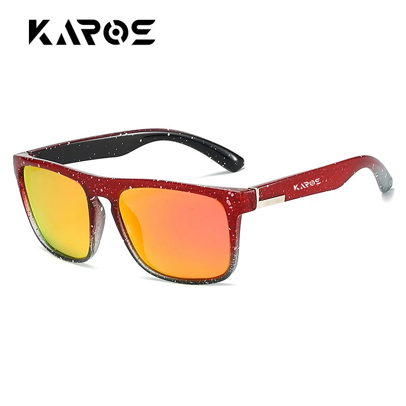 KAROS New 2025 Sunglasses Polarized Lens UV400 For Men and Women Cycling Hiking Camping Sun Glasses Polarized Sunglasses Unisex