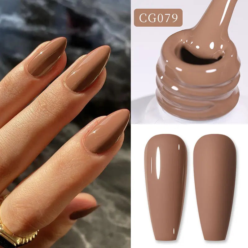 BORN PRETTY 10ml Glitter Silver Liner Paint Gel Nail Polish Line Stripe Gel Vernis Semi Permanent for Drawing Line French Nails