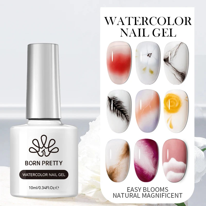 BORN PRETTY 10ml Super Shining Reflective Cat Magnetic Gel Ultra Shine Glitter Red Silver Soak Off UV LED Gel Nail Art Varnish