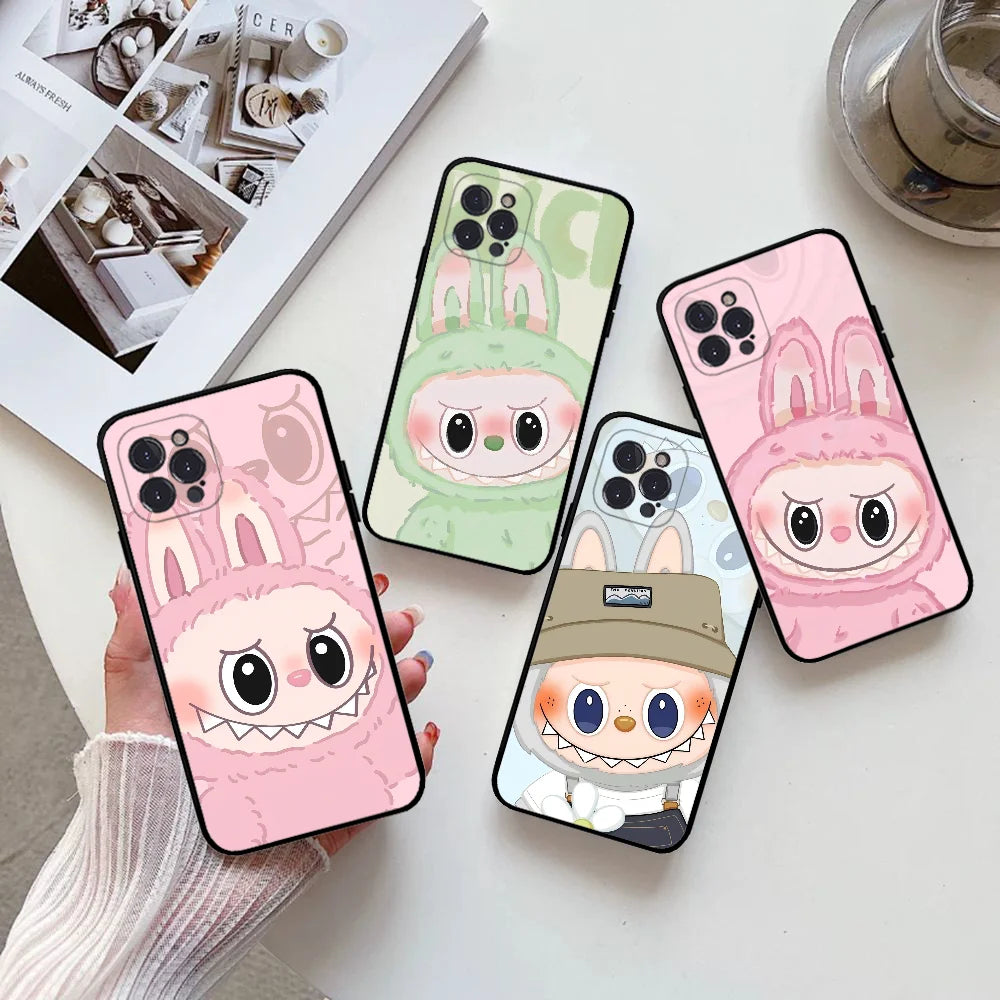 LUBUBU C-cUTE Phone Case For IPhone 15 14 11 12 13 Mini Pro XS Max Cover 6 7 8 Plus X XR SE 2020 Funda Shell