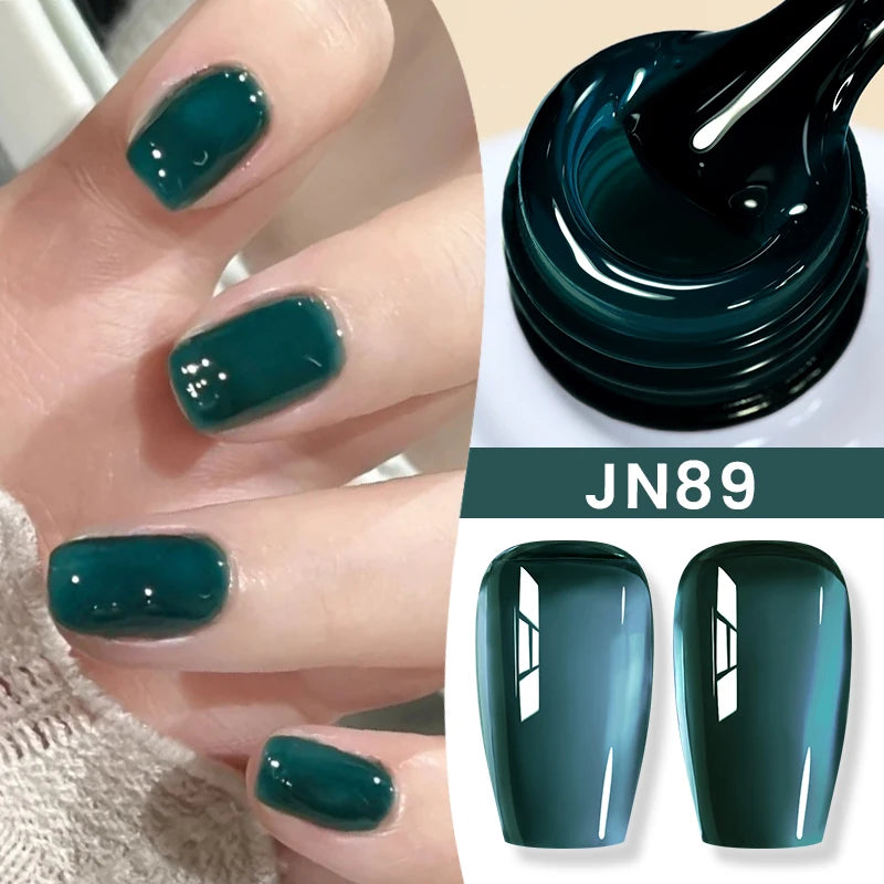 BORN PRETTY 10ml Flow Light White Cat Magnetic Gel Nail Polish Ultra Shine Soak Off UV Gel Mirror Glass Cat Magnet Gel Varnish