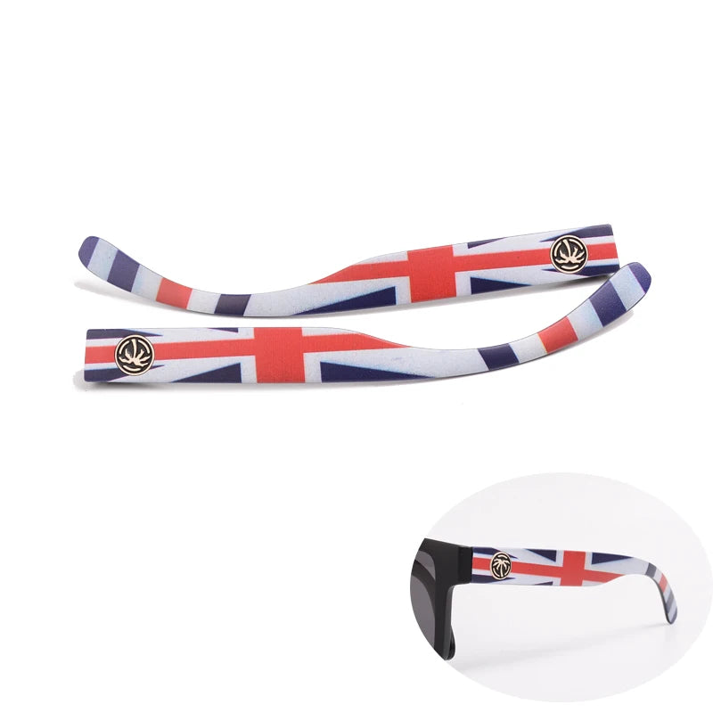 NEW luxury BRAND Mirrored Polarized lens heat wave Sunglasses men sport goggle uv400 protection with case