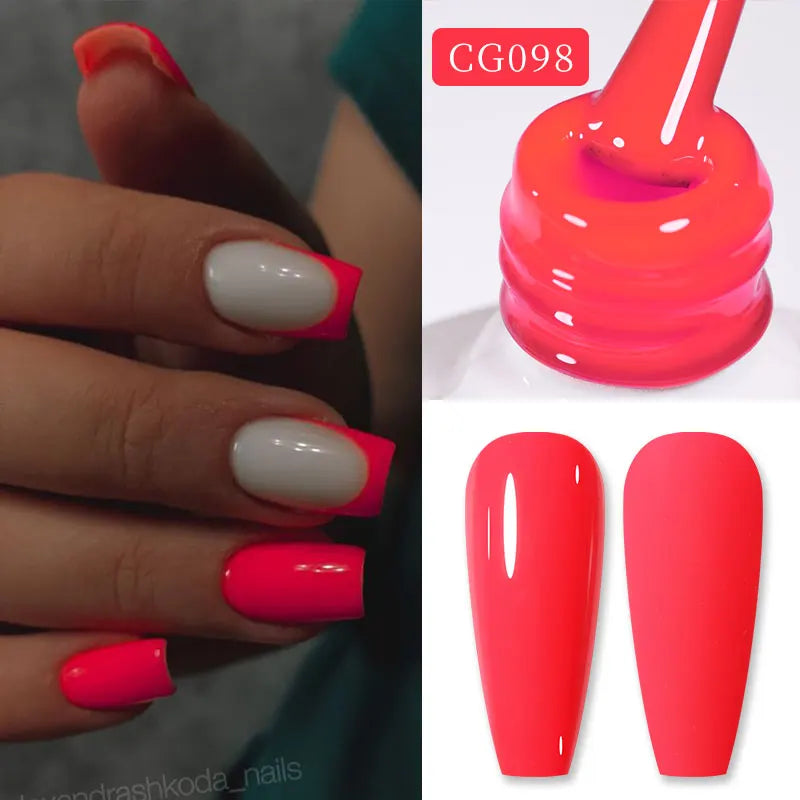 BORN PRETTY 10ml Glitter Silver Liner Paint Gel Nail Polish Line Stripe Gel Vernis Semi Permanent for Drawing Line French Nails