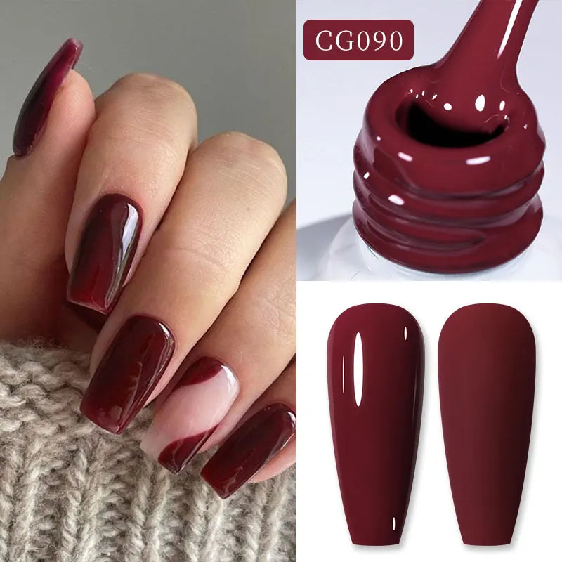 BORN PRETTY 10ml Glitter Silver Liner Paint Gel Nail Polish Line Stripe Gel Vernis Semi Permanent for Drawing Line French Nails