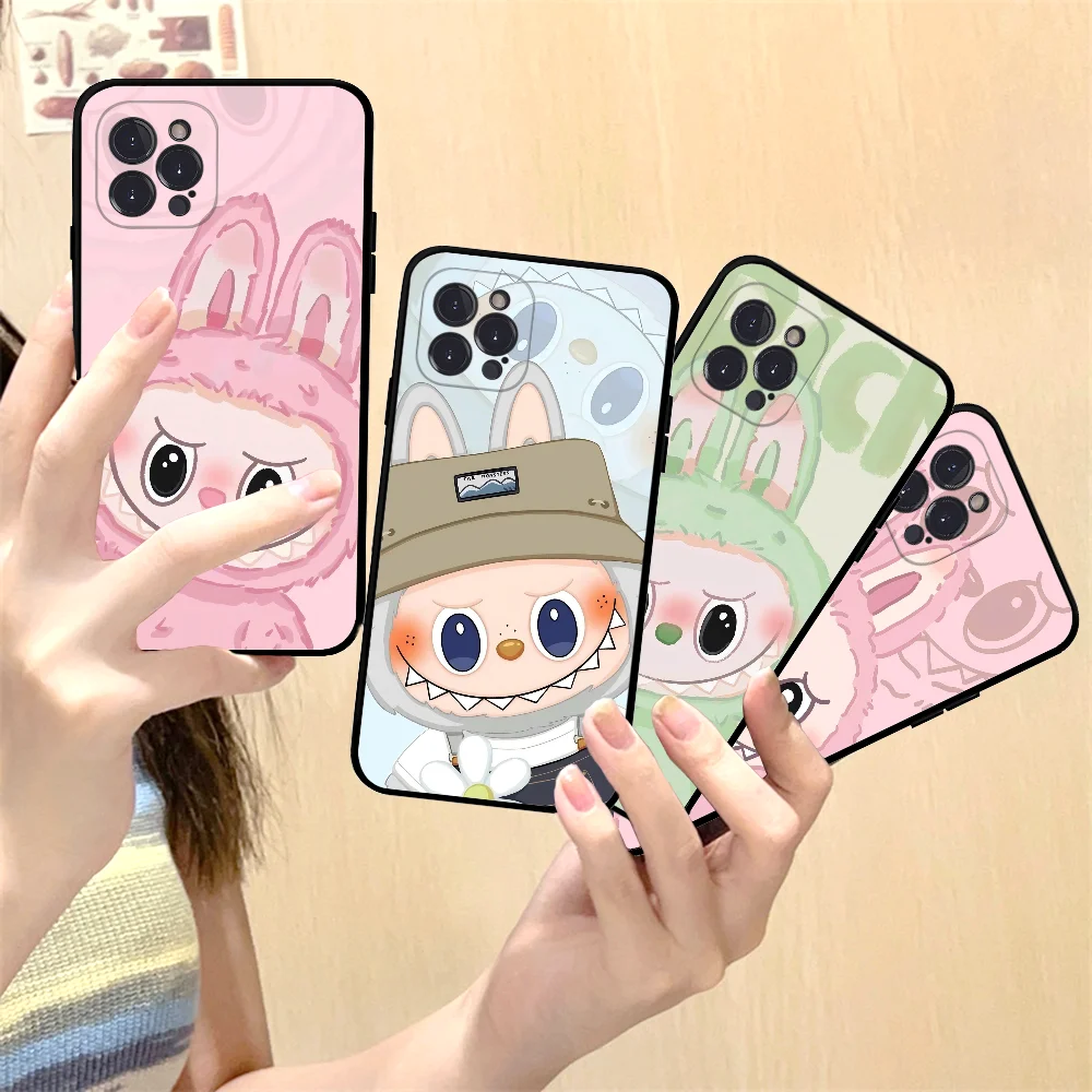 LUBUBU C-cUTE Phone Case For IPhone 15 14 11 12 13 Mini Pro XS Max Cover 6 7 8 Plus X XR SE 2020 Funda Shell