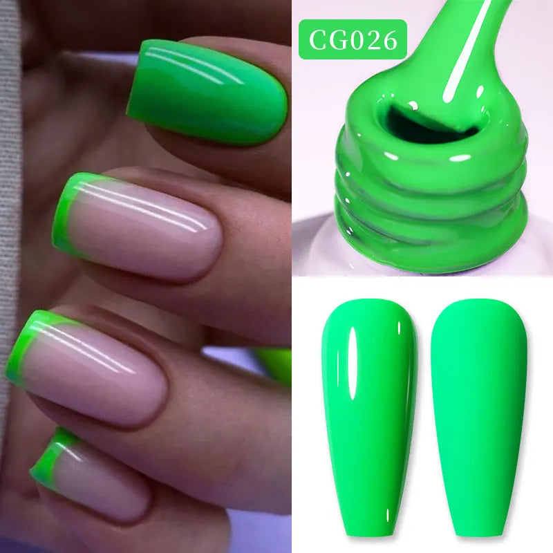 BORN PRETTY 10ml Glitter Silver Liner Paint Gel Nail Polish Line Stripe Gel Vernis Semi Permanent for Drawing Line French Nails