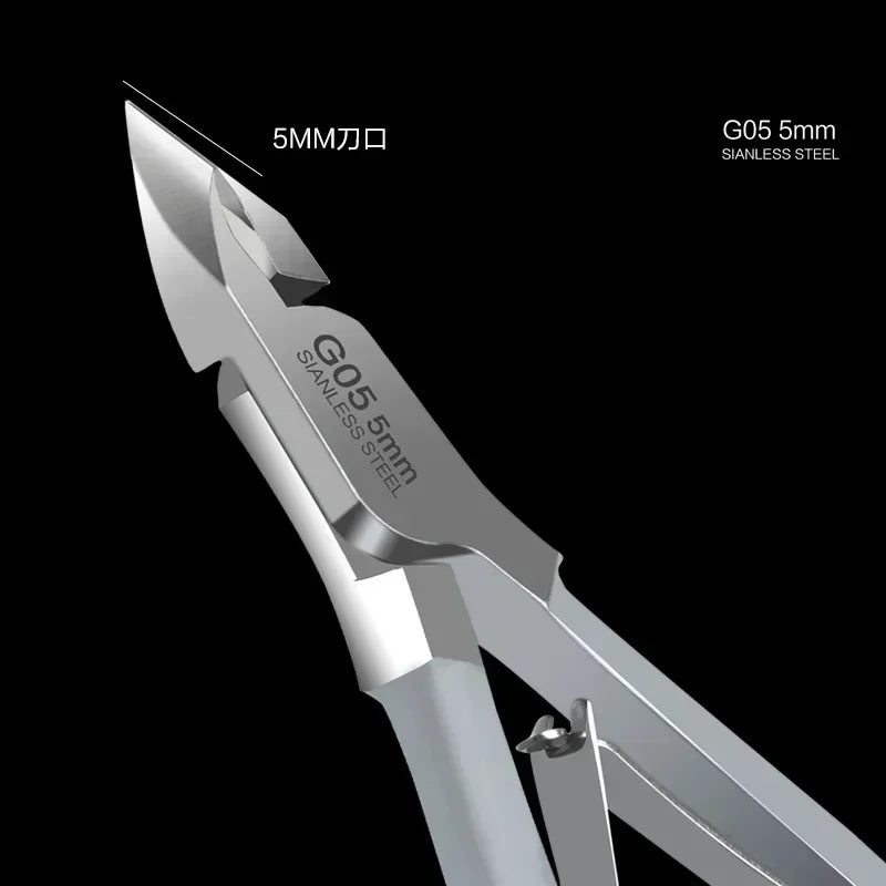 New Stainless Steel Cuticle Trimmer Professional Nail Nipper Remover for Fingernails