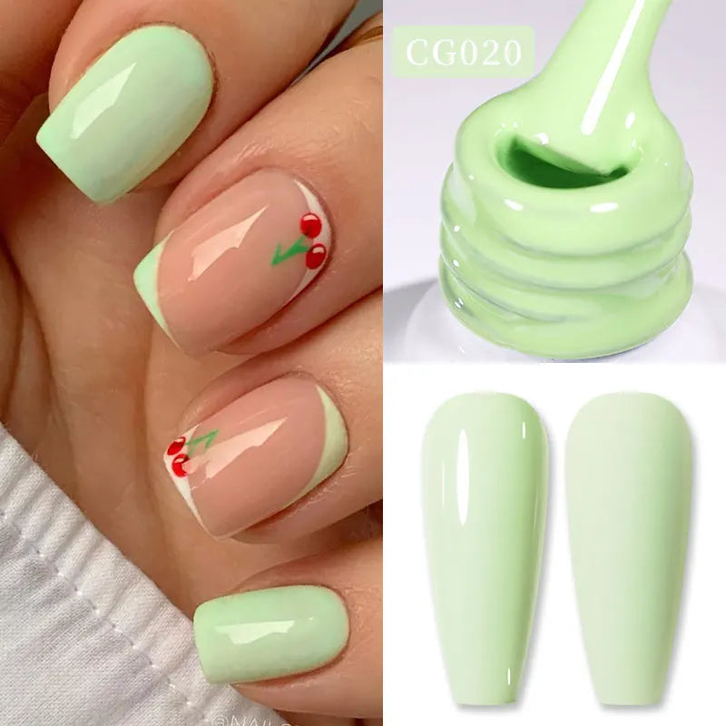 BORN PRETTY 10ml Glitter Silver Liner Paint Gel Nail Polish Line Stripe Gel Vernis Semi Permanent for Drawing Line French Nails