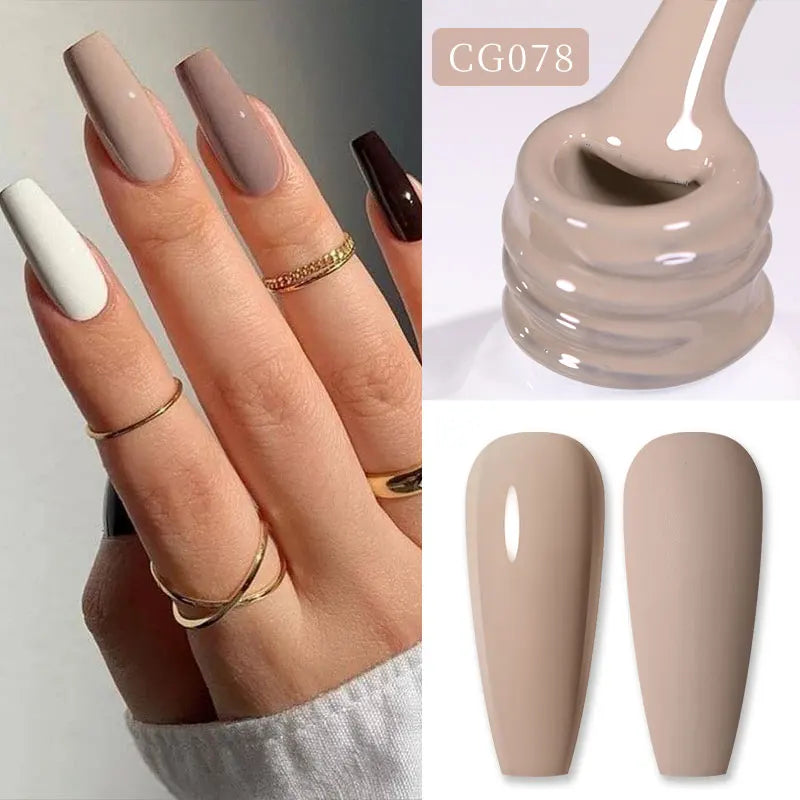 BORN PRETTY 10ml Glitter Silver Liner Paint Gel Nail Polish Line Stripe Gel Vernis Semi Permanent for Drawing Line French Nails