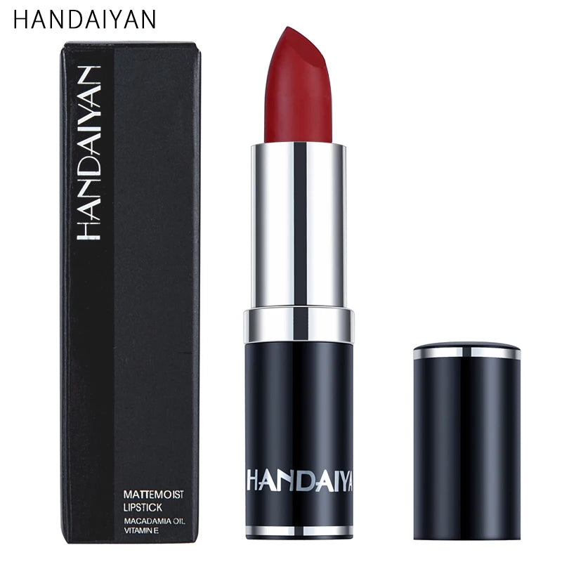 HANDAIYAN 12-COLOR MATTE LIPSTICK WATERPROOF LONG-LASTING MOISTURIZING VELVET MATTE LIPSTICK