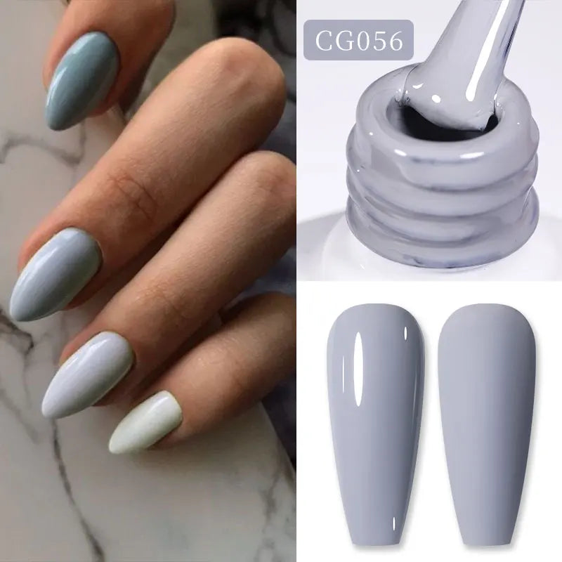 BORN PRETTY 10ml Glitter Silver Liner Paint Gel Nail Polish Line Stripe Gel Vernis Semi Permanent for Drawing Line French Nails
