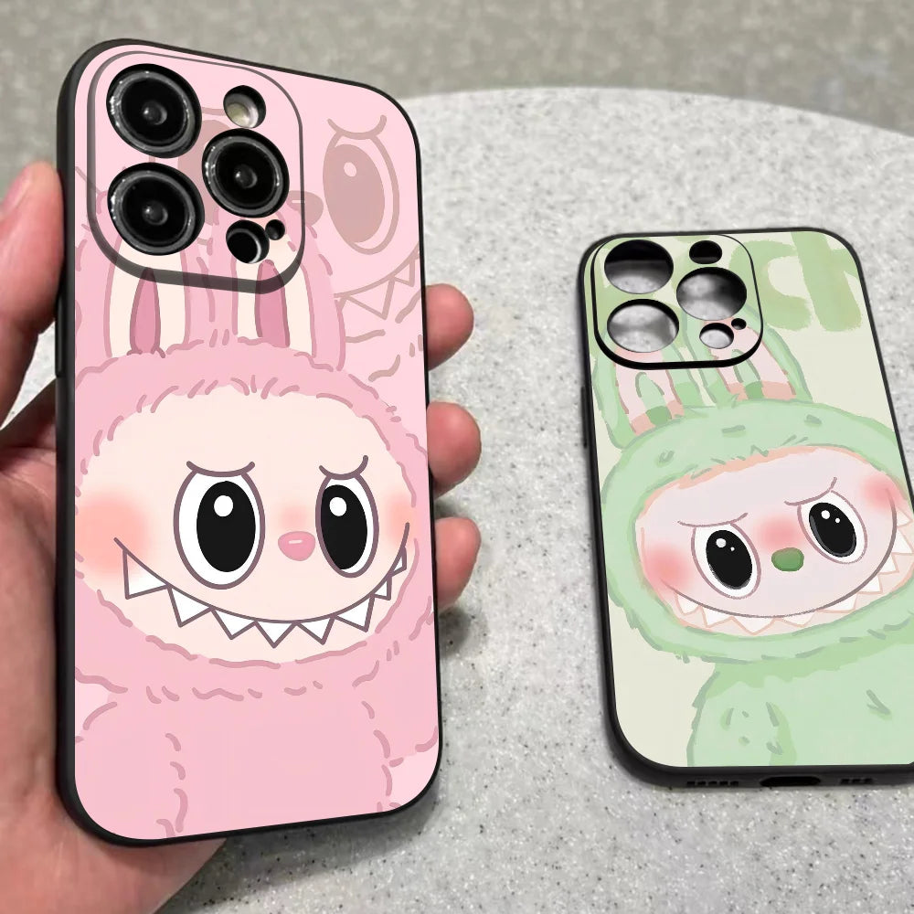 LUBUBU C-cUTE Phone Case For IPhone 15 14 11 12 13 Mini Pro XS Max Cover 6 7 8 Plus X XR SE 2020 Funda Shell