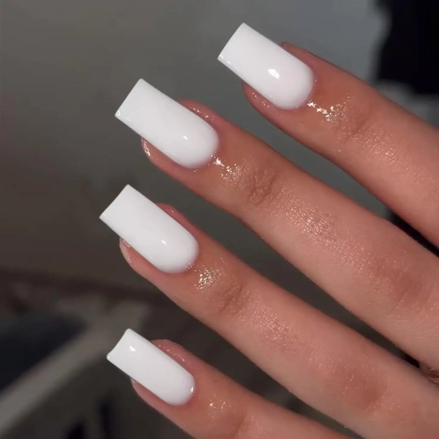 ARTAUG 24PCS Press On Nails Short Almond Wine Red High Saturation Fake Press On Nails Korean Press On Nails Valentine'S Day
