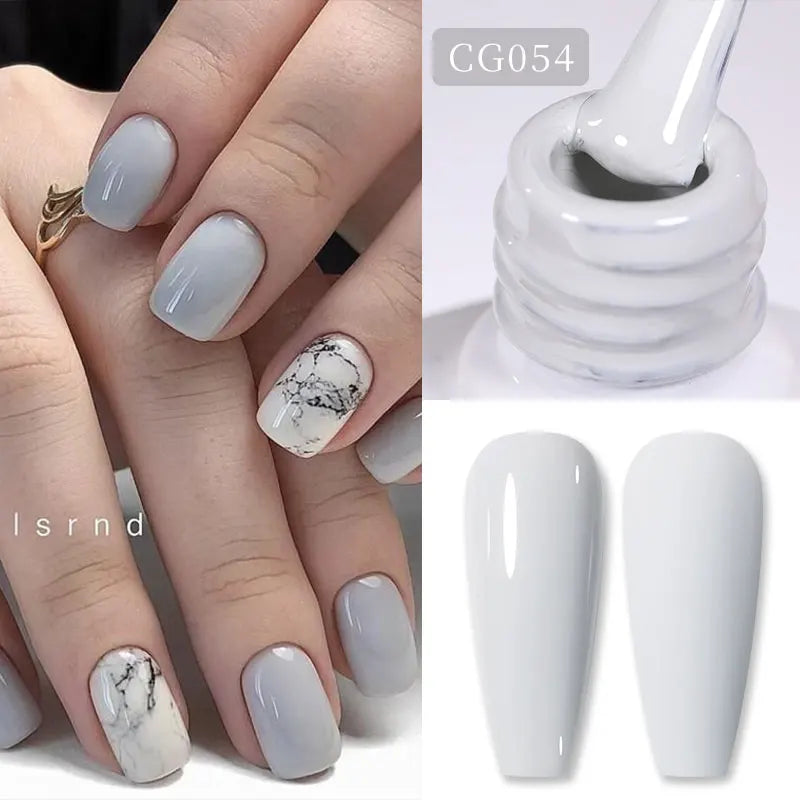 BORN PRETTY 10ml Glitter Silver Liner Paint Gel Nail Polish Line Stripe Gel Vernis Semi Permanent for Drawing Line French Nails