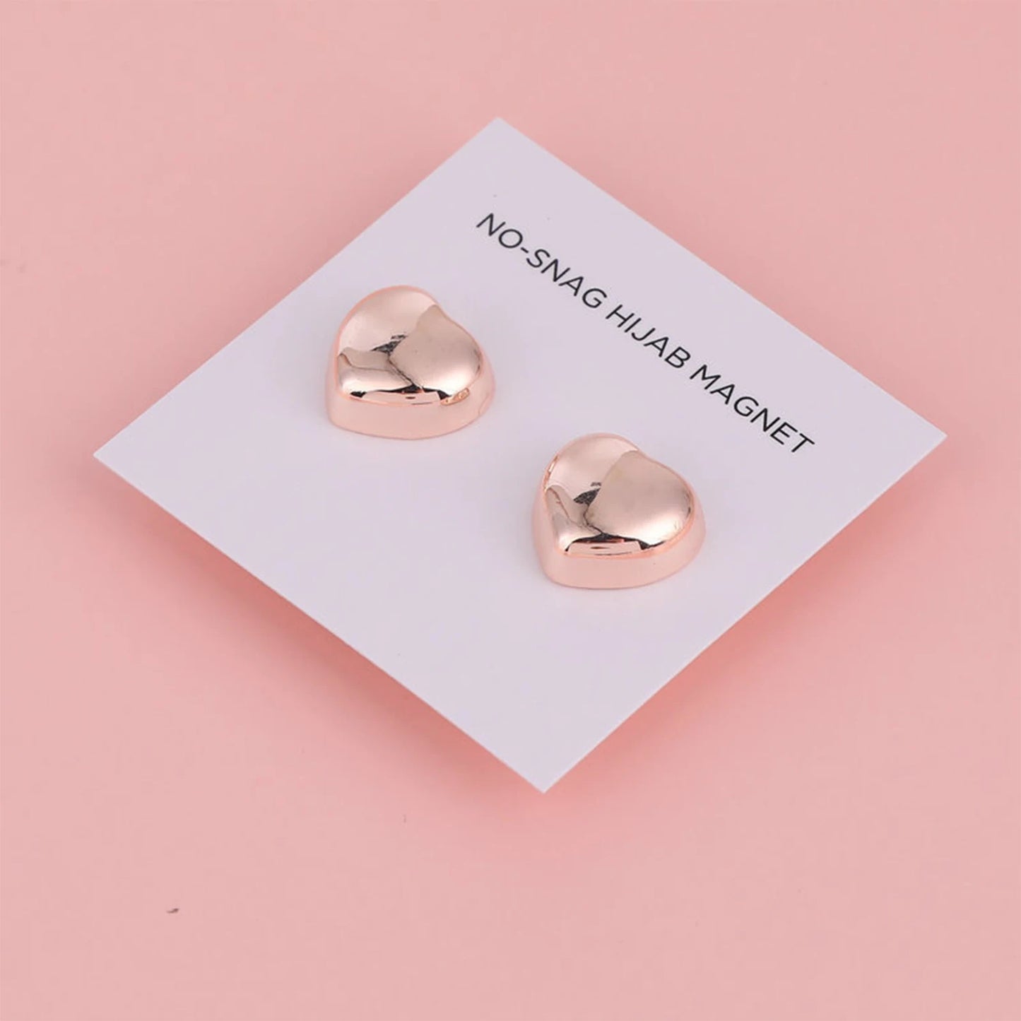 2pcs/set Flower shape Brooch Strong Metal Magnetic Hijab Clip No Hole Pins Brooches Magnet For Muslim Scarf