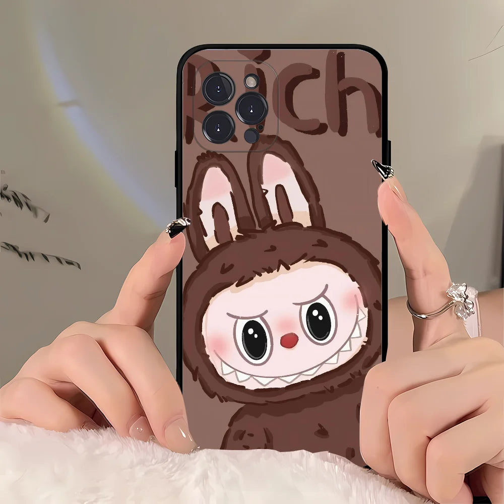 LUBUBU C-cUTE Phone Case For IPhone 15 14 11 12 13 Mini Pro XS Max Cover 6 7 8 Plus X XR SE 2020 Funda Shell