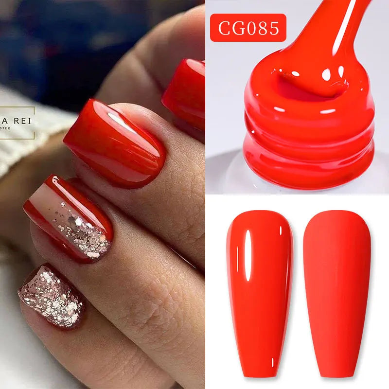 BORN PRETTY 10ml Glitter Silver Liner Paint Gel Nail Polish Line Stripe Gel Vernis Semi Permanent for Drawing Line French Nails