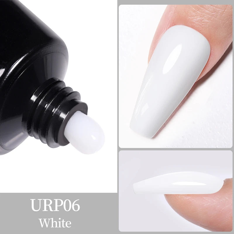 UR SUGAR 15ml Nail Extension Gel Soak Off UV LED Acrylic Crystal White Clear Nude Gel Nail Polish UV Construction Gel