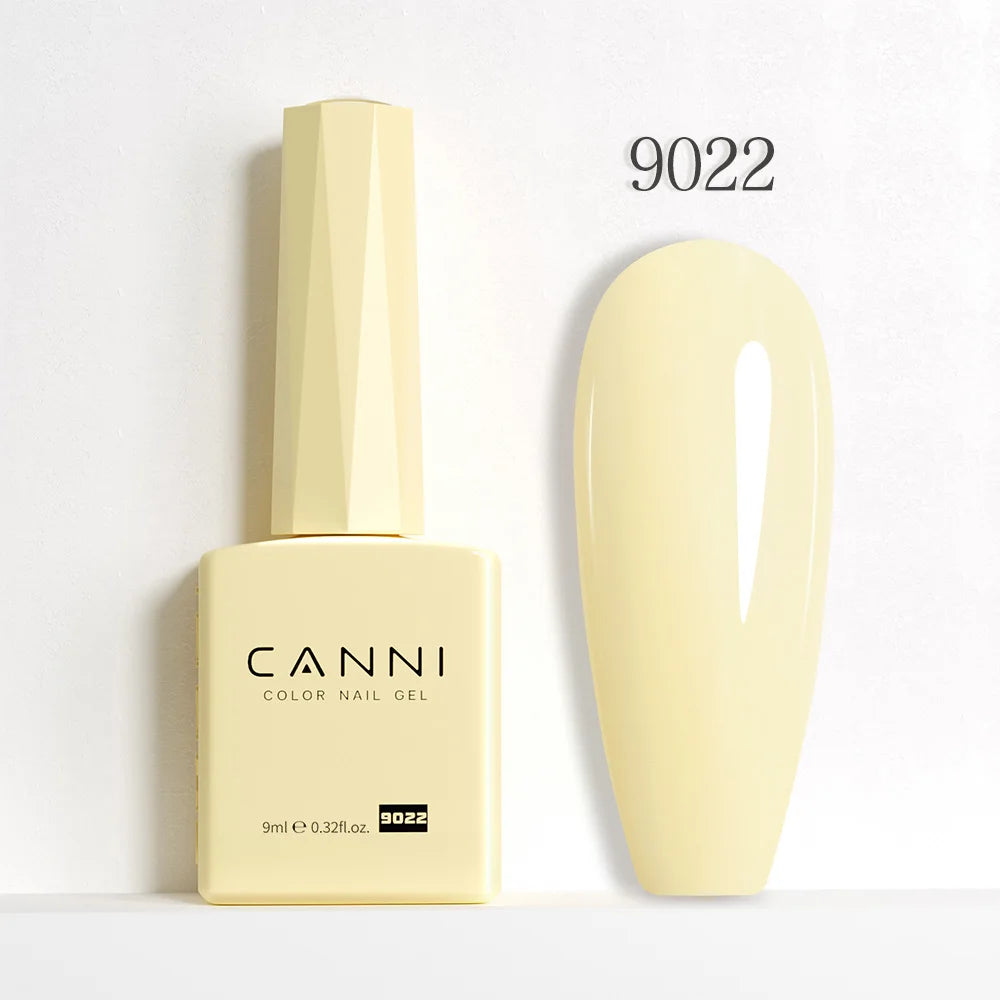 CANNI Hema Free Nail Gel Polish Christmas Red Color Collection Semi Permanent Nail Dehydrator Primer 9ml French Gorgeous Color