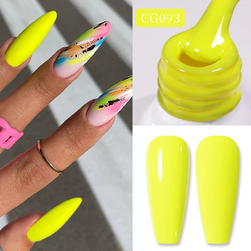 BORN PRETTY 10ml Glitter Silver Liner Paint Gel Nail Polish Line Stripe Gel Vernis Semi Permanent for Drawing Line French Nails
