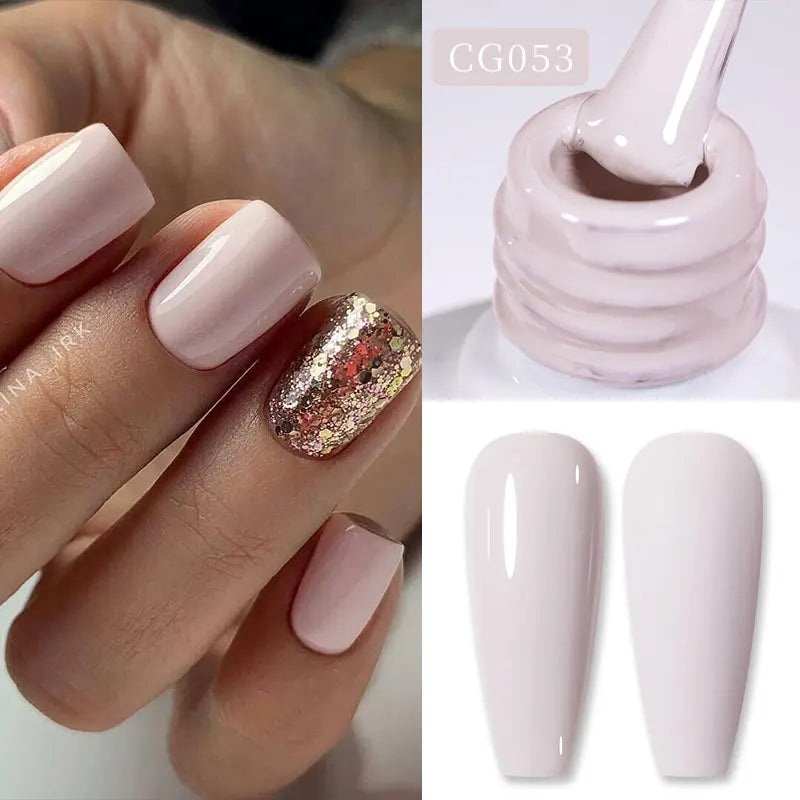 BORN PRETTY 10ml Glitter Silver Liner Paint Gel Nail Polish Line Stripe Gel Vernis Semi Permanent for Drawing Line French Nails