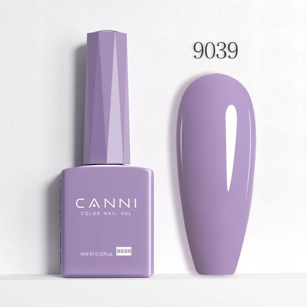 CANNI Hema Free Nail Gel Polish Christmas Red Color Collection Semi Permanent Nail Dehydrator Primer 9ml French Gorgeous Color