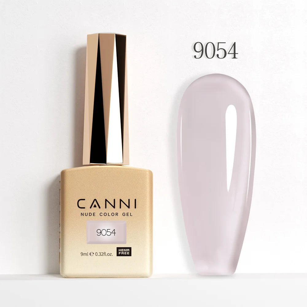 CANNI Hema Free Nail Gel Polish Christmas Red Color Collection Semi Permanent Nail Dehydrator Primer 9ml French Gorgeous Color