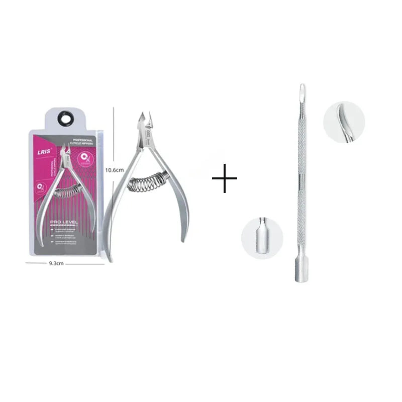 New Stainless Steel Cuticle Trimmer Professional Nail Nipper Remover for Fingernails