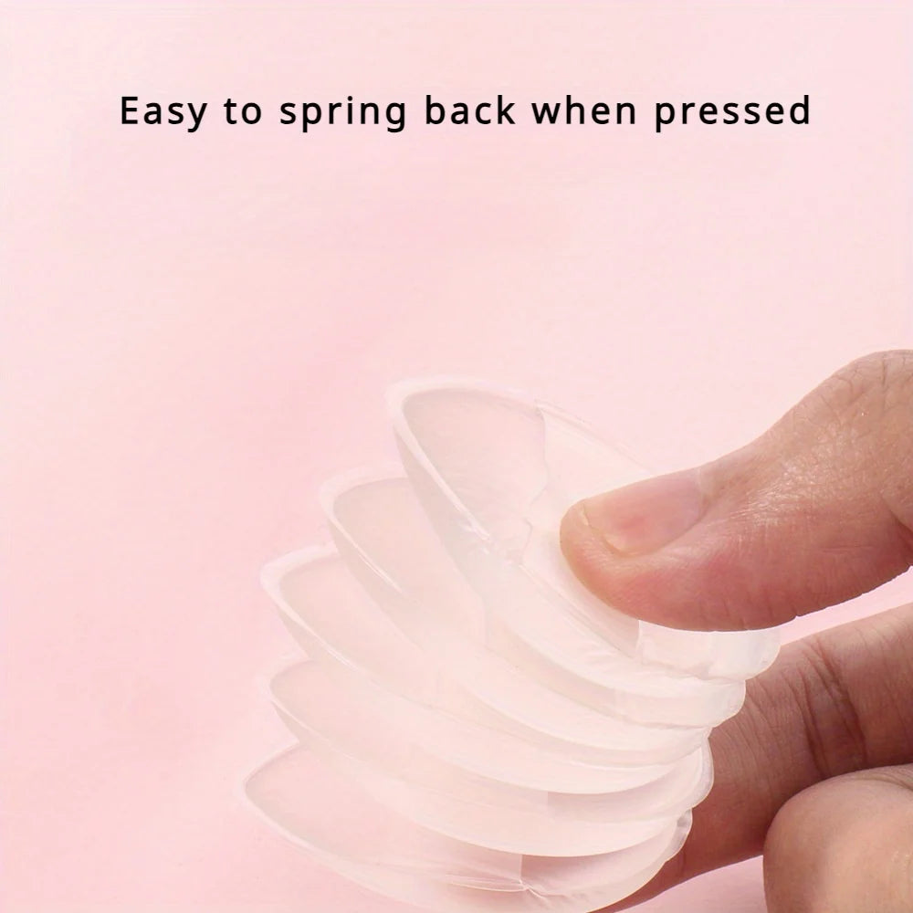 5-Pack Mini Silicone Fingertips - Reusable, Fragrance-Free Makeup Brushes for Foundation, Concealer and Powder