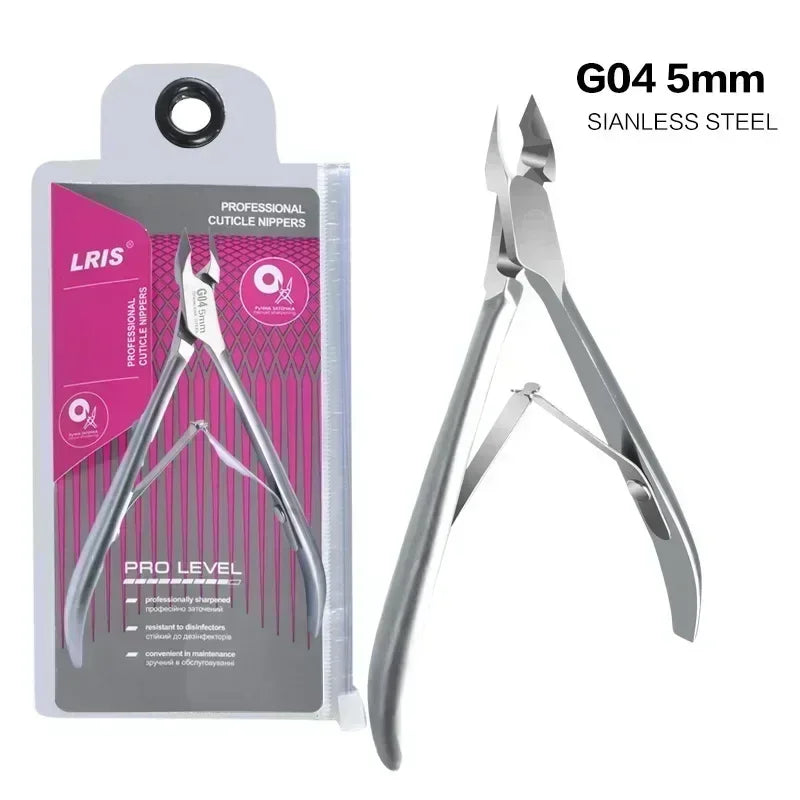 New Stainless Steel Cuticle Trimmer Professional Nail Nipper Remover for Fingernails