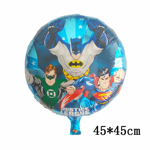 Big 3D Spiderman Iron Man Hero Aluminum Foil Balloons Birthday Party Decorations Kids Cartoon Baby Shower Supplies Gift Globos