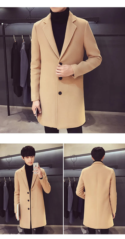 2025 Spring Autumn New Long Cotton Coat