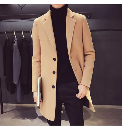 2025 Spring Autumn New Long Cotton Coat