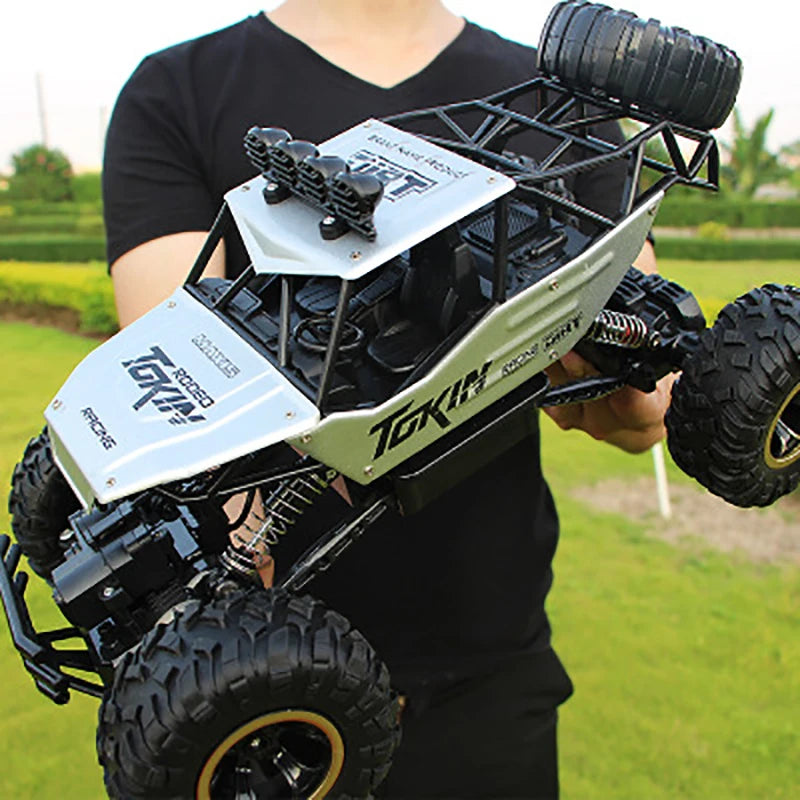 New 4WD RC Cars Off Road Remote Control Cars Radio Buggy Truck Racing Drift with Led Lights RTR Vehicle for Children’s Toy Gifts