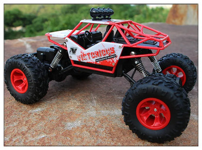 New 4WD RC Cars Off Road Remote Control Cars Radio Buggy Truck Racing Drift with Led Lights RTR Vehicle for Children’s Toy Gifts